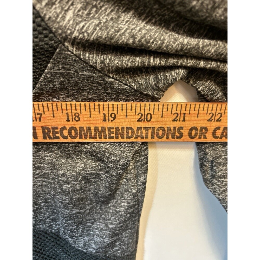 Litletics Gray Full Zip Women’s Hooded Performance Jacket XL Stretch Athleisure - Picture 5 of 12